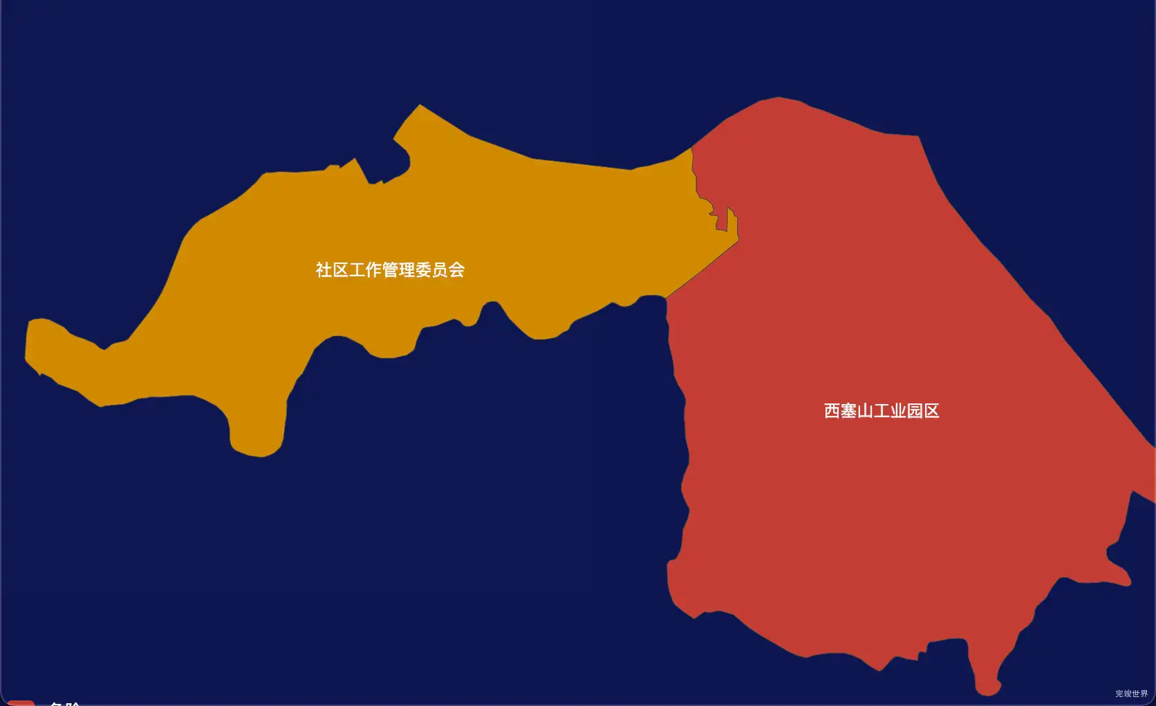 1 echarts 黄石市西塞山区geoJson地图定义颜色